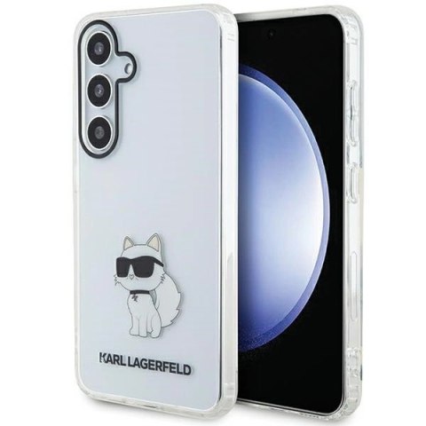 Etui Karl Lagerfeld IML Choupette na Samsung Galaxy S24 - przezroczyste