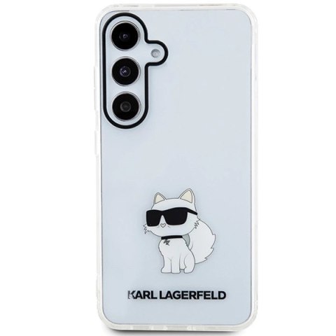Etui Karl Lagerfeld IML Choupette na Samsung Galaxy S24 - przezroczyste