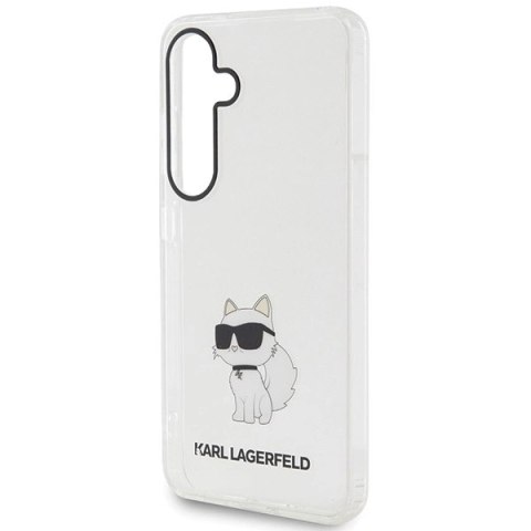 Etui Karl Lagerfeld IML Choupette na Samsung Galaxy S24 - przezroczyste