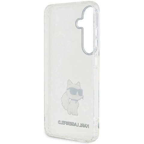 Etui Karl Lagerfeld IML Choupette na Samsung Galaxy S24 - przezroczyste