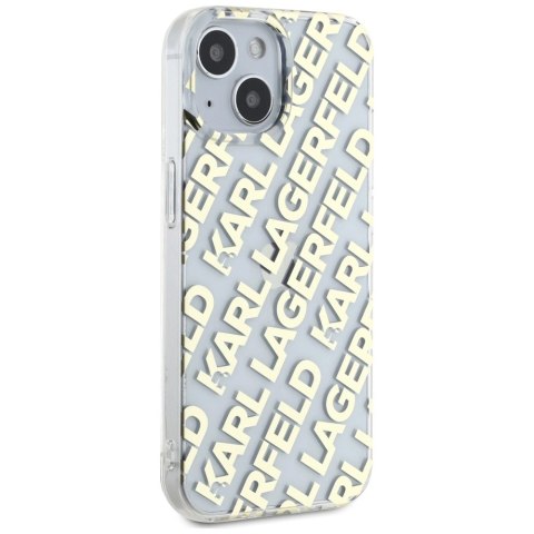 Etui Karl Lagerfeld IML Fullover Logo na iPhone 15 / 14 / 13 - złote