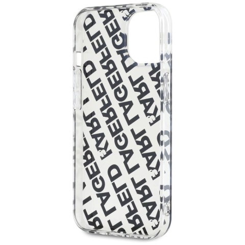 Etui Karl Lagerfeld IML Fullover Logo na iPhone 15 / 14 / 13 - złote