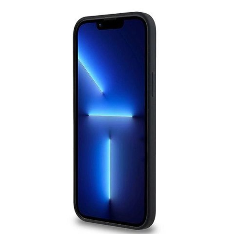 Etui Karl Lagerfeld Silicone Karl&Choupette MagSafe na iPhone 13 Pro Max - czarne