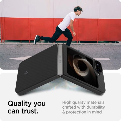 Etui Spigen Airskin na Samsung Galaxy Z Flip 6 - czarne