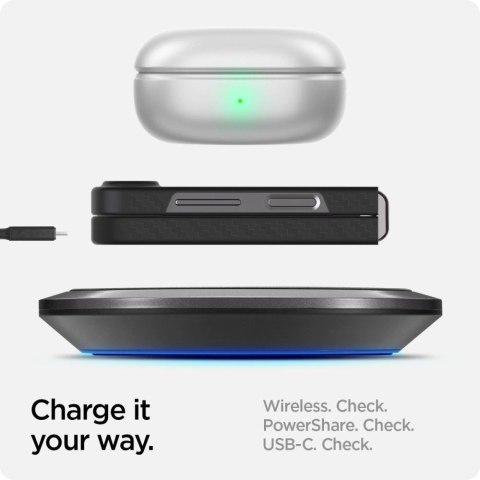 Etui Spigen Airskin na Samsung Galaxy Z Flip 6 - czarne