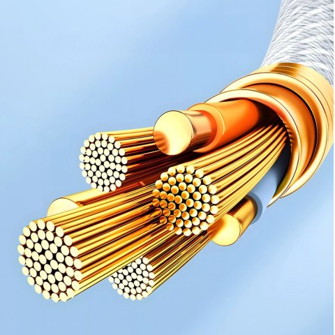 Kabel Joyroom S-A45 Ben Series 30W (USB-C - Lightning) w oplocie 1m - biały