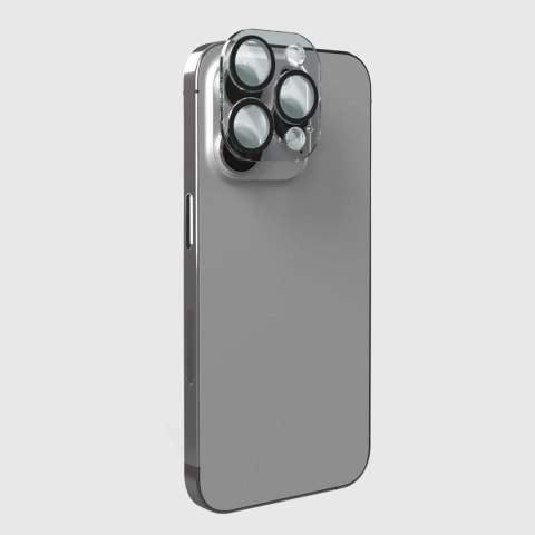 Szkło hartowane SBS Tempered Glass D3O z ramką do iPhone 15 Pro / Pro Max
