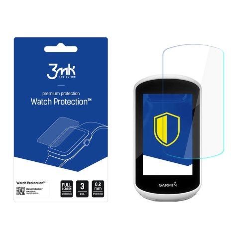Szkło ochronne na ekran smartwatcha 3mk Watch Protection FlexibleGlass na Garmin Edge Explore