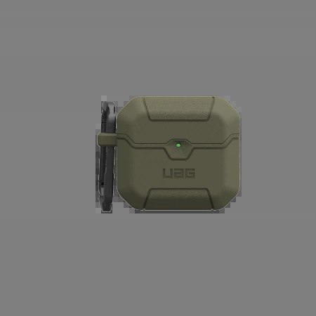Etui UAG Scout na AirPods 4 - oliwkowe