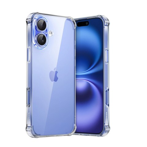 Etui Ugreen Bright Cushion CA101 na iPhone 16 Plus - przezroczyste