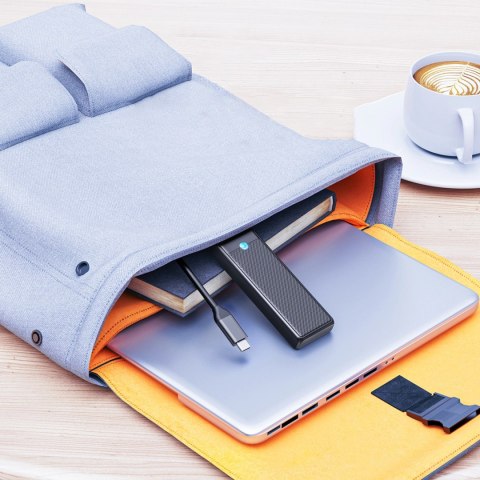 Hub USB-A Orico PAPW4A-C3 stacja dokująca 4x USB-A 3.0 - czarny