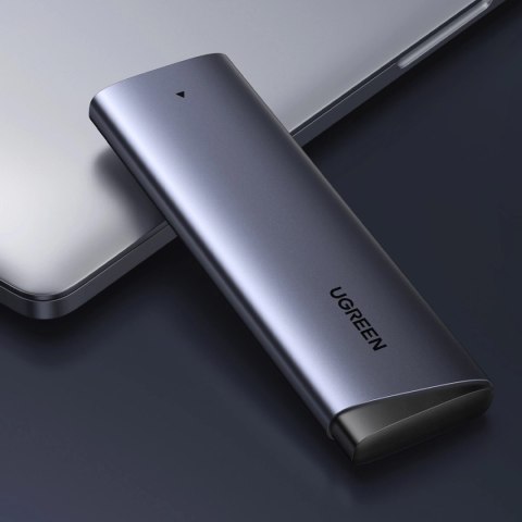 Obudowa na dysk Ugreen CM767 M.2 NVMe PCIe SSD - srebrna