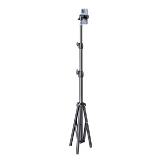 Statyw trójnożny Wozinsky WRLD-00Y1S tripod wytrzymały statyw ze stali węglowej 1.7m matowy - czarny