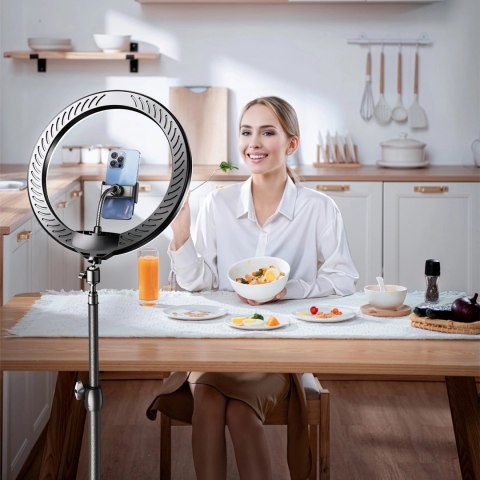 Statyw trójnożny Wozinsky WRLD-00Y1S tripod wytrzymały statyw ze stali węglowej 1.7m matowy - czarny