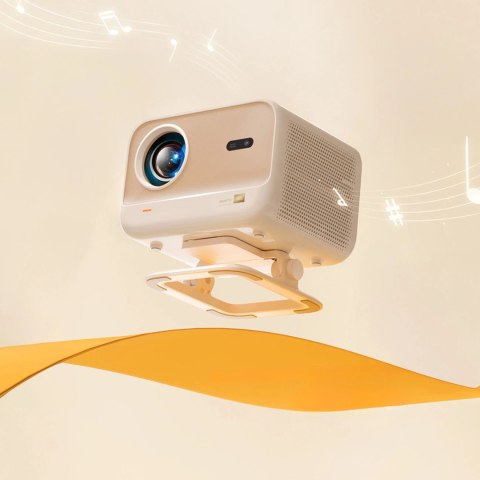 Projektor multimedialny Yaber L2 Plus LCD FullHD 1080p z głośnikami JBL - beżowy