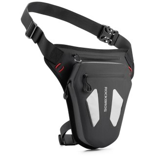 Torba motocyklowa Rockbros na nogę, udo, pas, ramię - czarna