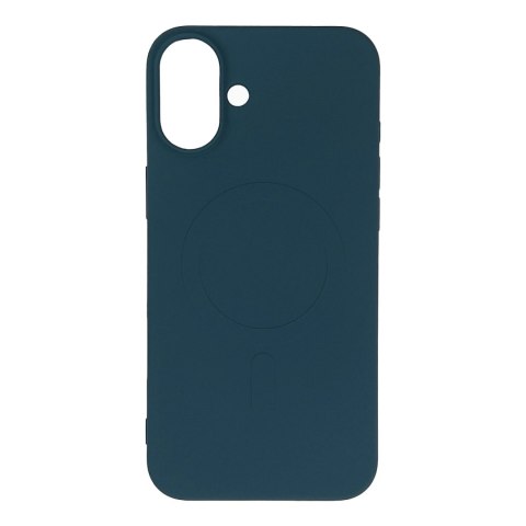 Etui Liquid Silicone Case z MagSafe na Samsung Galaxy A16 5G - niebieskie