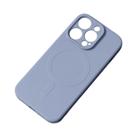 Etui Silicone Case z MagSafe na iPhone 16e - szare