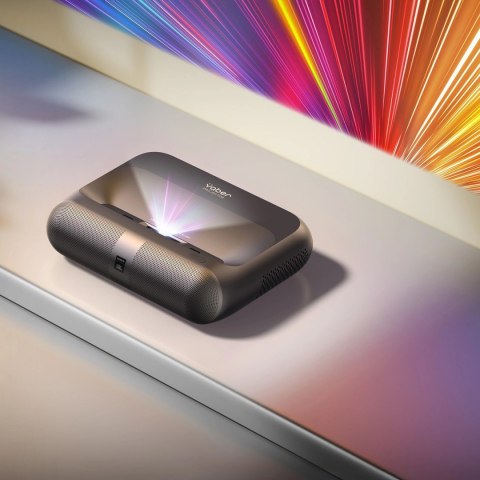 Projektor multimedialny Yaber K300s laserowy RGB FullHD 1080p z głośnikami JBL - czarny