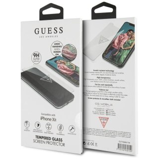 Szkło hartowane Guess Invisible Logo na iPhone Xr
