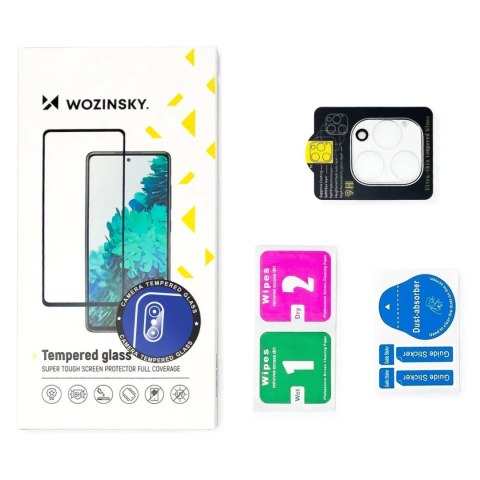 Szkło na aparat Wozinsky Full Camera Glass na Samsung Galaxy A06 5G, 2-pak
