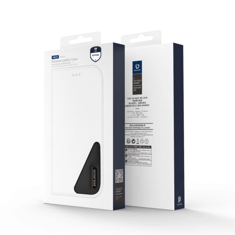 Etui Dux Ducis Hivo na Samsung Galaxy S25 Edge z klapką i ochroną RFID - czarne