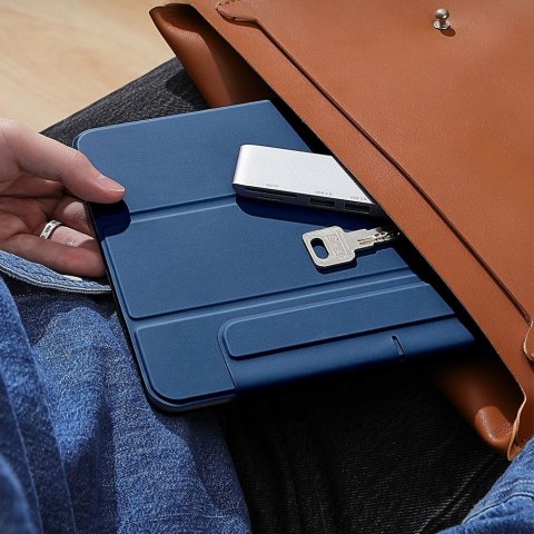 Etui ESR Rebound Magnetic na iPad Pro 12.9" 2020 / 2021 / 2022 / iPad Air 13" 2024 / 2025 - niebieskie