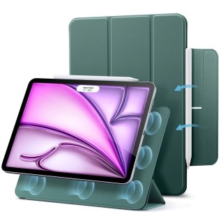 Etui ESR Rebound Magnetic na iPad Pro 12.9" 2020 / 2021 / 2022 / iPad Air 13" 2024 / 2025 - zielone