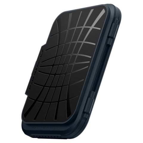 Etui Spigen Lock Fit MagSafe na karty - granatowy