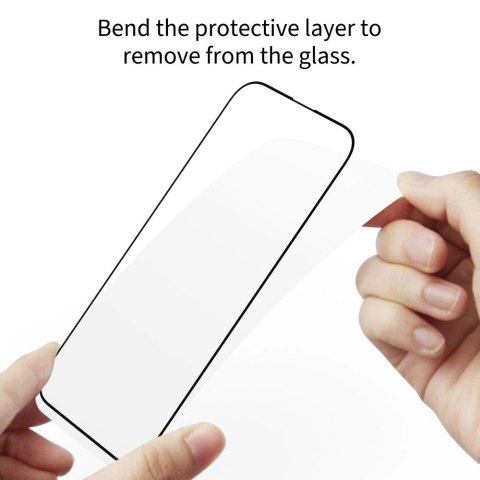 Szkło hartowane Tech-Protect Glass Fit+ 2-pack na Nothing Phone 3A / 3A Pro - czarne