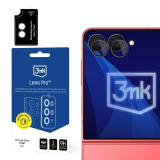 Szkło na obiektyw aparatu 3mk Lens Protection Pro do Samsung Galaxy Z Flip 7 - czarne