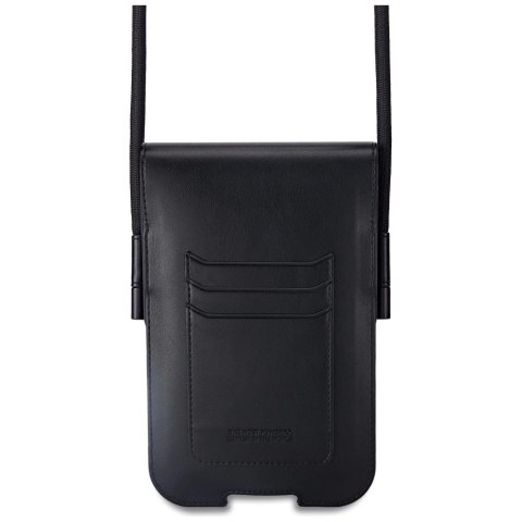 Torebka BMW Phone Pouch Blue Stripes na telefon - czarna