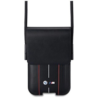 Torebka BMW Phone Pouch Red Stripes na telefon - czarne