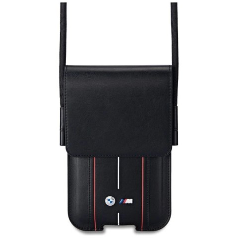 Torebka BMW Phone Pouch Red Stripes na telefon - czarne