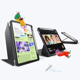 Etui ESR Flip Hybrid na iPad 10.9" 2020-2022 ( 4 / 5 gen.) / 11" 2024-2025 ( 6 / 7 gen.) - czarne