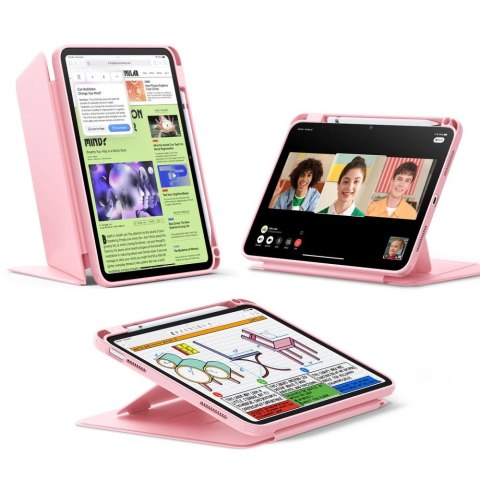 Etui ESR Flip Hybrid na iPad 10.9" 2022 (10 gen.) / 11" 2025 (11 gen.) - różowe