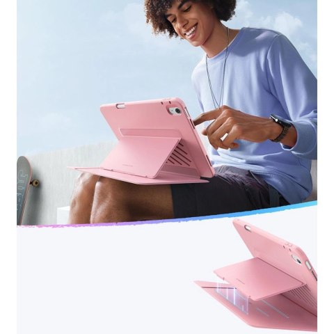 Etui ESR Flip Hybrid na iPad 10.9" 2022 (10 gen.) / 11" 2025 (11 gen.) - różowe