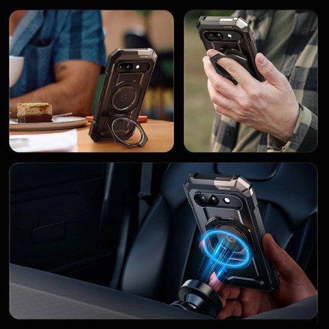 Etui Supcase UB Grip Mag na Google Pixel 9A - czarne