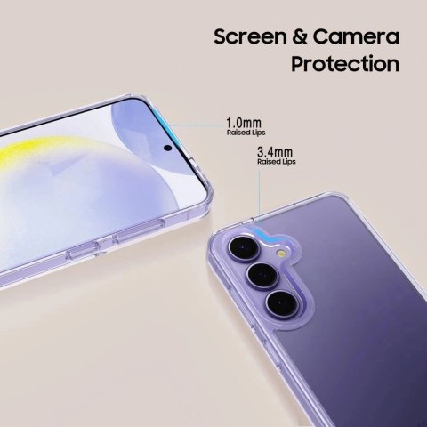 Etui Tech-Protect FlexAir Hybrid na Samsung Galaxy S25 Edge - przezroczyste