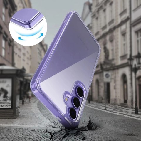 Etui Tech-Protect FlexAir Hybrid na Samsung Galaxy S25 Edge - przezroczyste