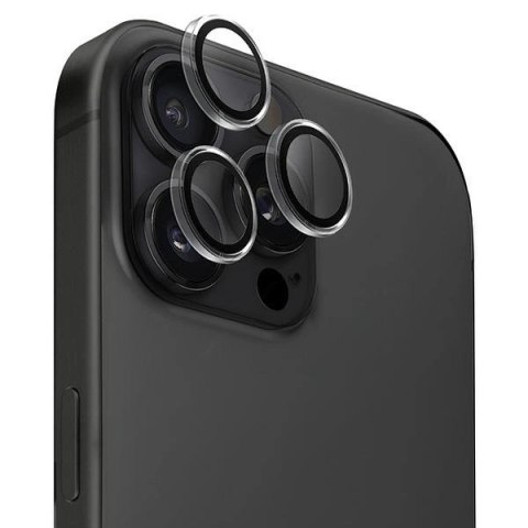 Szkło na obiektyw aparatu z aplikatorem UNIQ Optix Clear Camera Lens Protector iPhone 16 Pro / 16 Pro Max