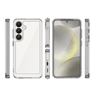 Etui Outer Space Case z żelową ramką na Xiaomi Note 14 Pro 4G - przezroczyste