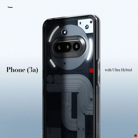Etui Spigen Ultra Hybrid na Nothing Phone 3A - przezroczyste