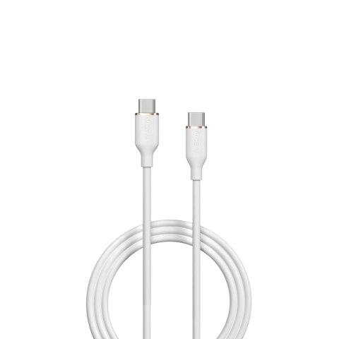 Devia kabel Jelly EC632 USB-C - USB-C 1,2 m 60W 3A biały Devia kabel Jelly EC632 USB-C - USB-C 1,2 m 60W 3A biały
