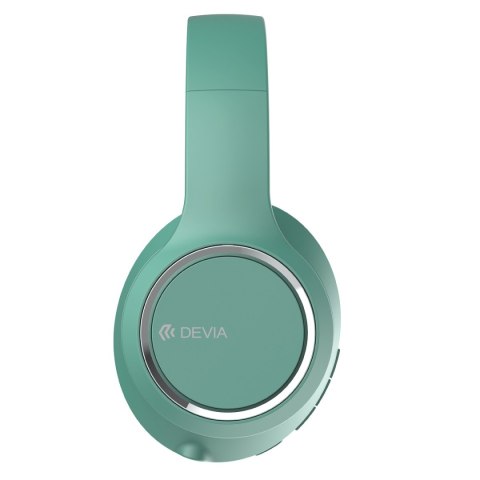 Devia słuchawki Bluetooth nauszne Kintone jasno zielone Devia słuchawki Bluetooth nauszne Kintone jasno zielone