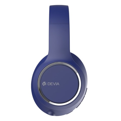 Devia słuchawki Bluetooth nauszne Kintone niebieskie Devia słuchawki Bluetooth nauszne Kintone niebieskie