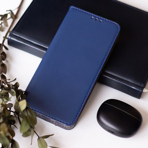 Etui Smart Magnetic do Honor 90 Lite 5G granatowe Etui Smart Magnetic do Honor 90 Lite 5G granatowe