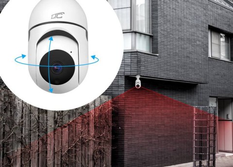 Kamera obrotowa Żarówka gn.E27 PTZ WiFi IP 3Mpix 230V SMART LTC VISION Kamera obrotowa Żarówka gn.E27 PTZ WiFi IP 3Mpix 230V SMART LTC VISION