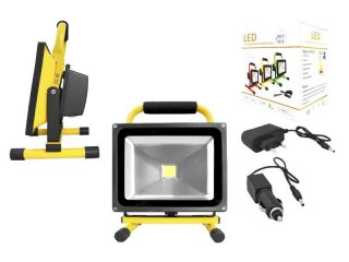 Lampa robocza LED z akumulatorem 30W |6000K|