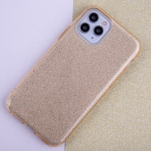 Nakładka Glitter 3w1 do iPhone 15 6,1" złota Nakładka Glitter 3w1 do iPhone 15 6,1" złota